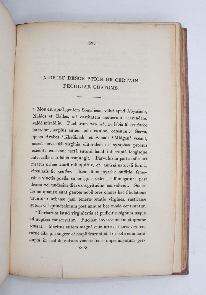 First Footsteps in East Africa; or, An Exploration of Harar