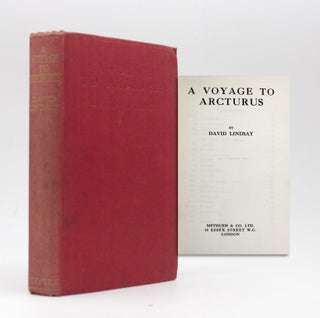 Item #366692 A Voyage to Arcturus. David Lindsay
