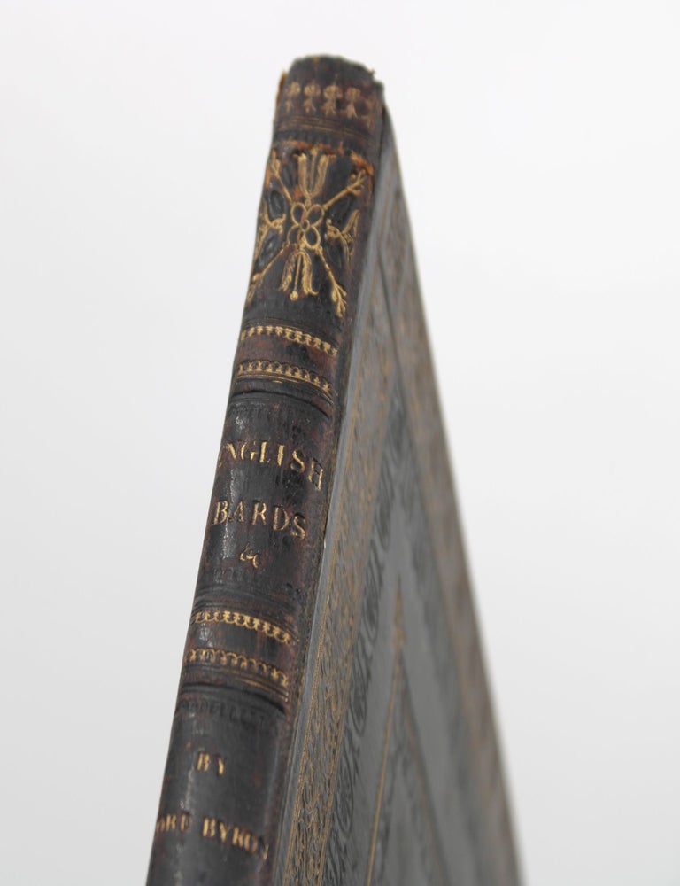 Calligraphic Manuscript of ENGLISH BARDS AND SCOTCH REVIEWERS, with printed title-page by the original publisher, James Cawthorn
