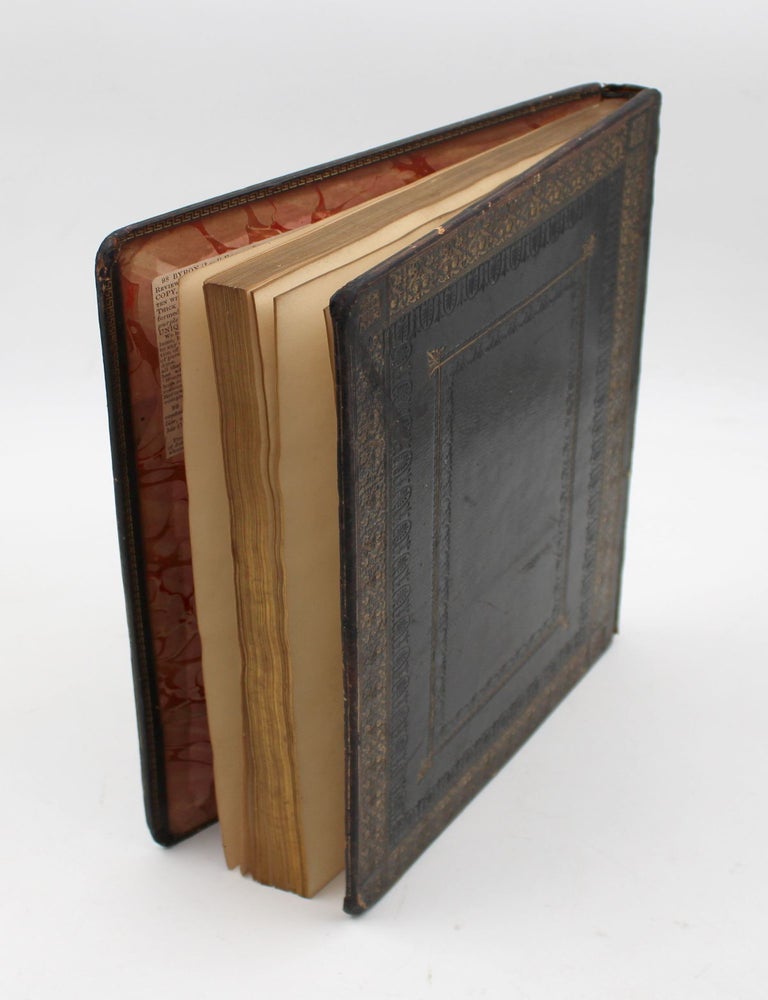 Calligraphic Manuscript of ENGLISH BARDS AND SCOTCH REVIEWERS, with printed title-page by the original publisher, James Cawthorn