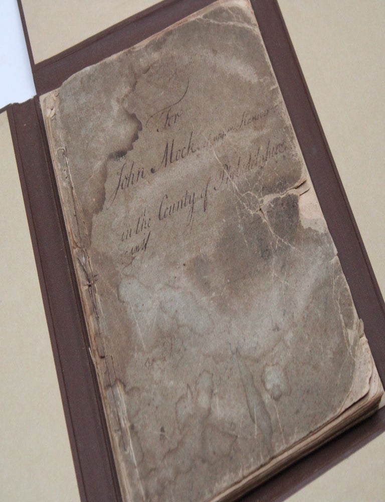 Some Account of the Pennsylvania Hospital, from its first Rise, to the Beginning  of the Fifth... (4/8)