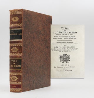 Item #366872 Vida de Dom Joao de Castro. Quarto Viso-rey da India … Impresa conforme a primeira...