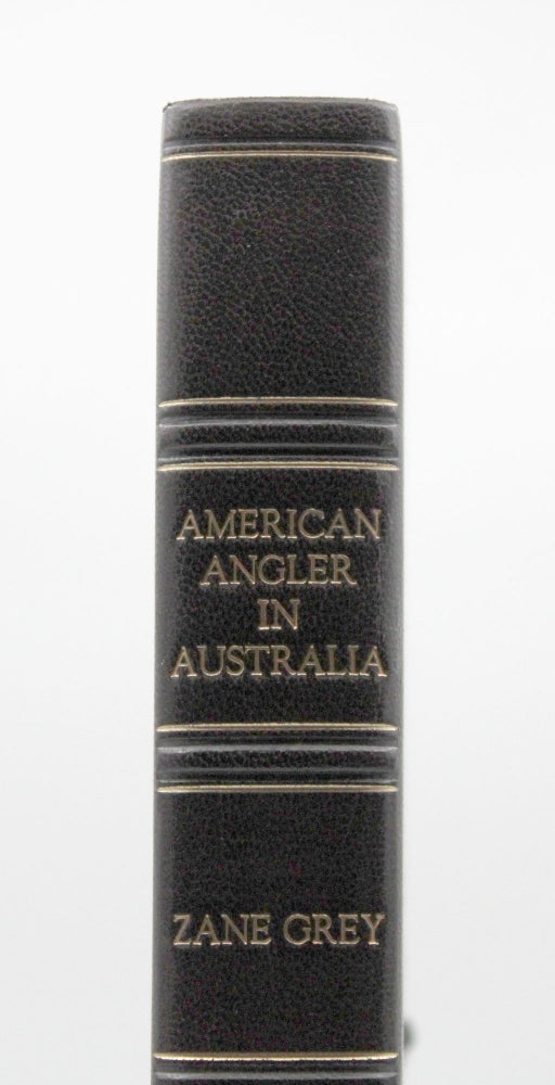 An American Angler in Australia]. Author’s Autograph Manuscript Draft