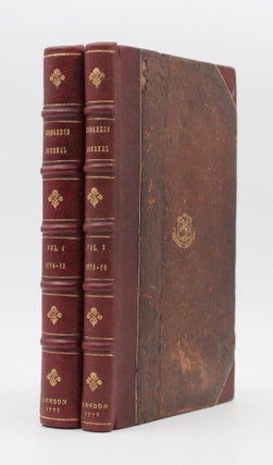 Item #366928 Journal of the Proceedings of the Congress, Held at Philadelphia, September 5th,...
