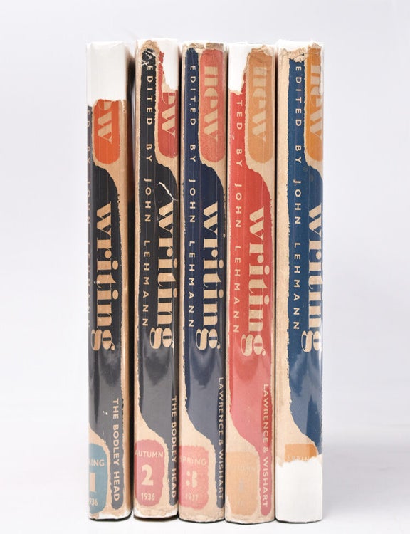 New Writing. I Spring 1936 - V Spring 1938 All published - John Lehmann ...