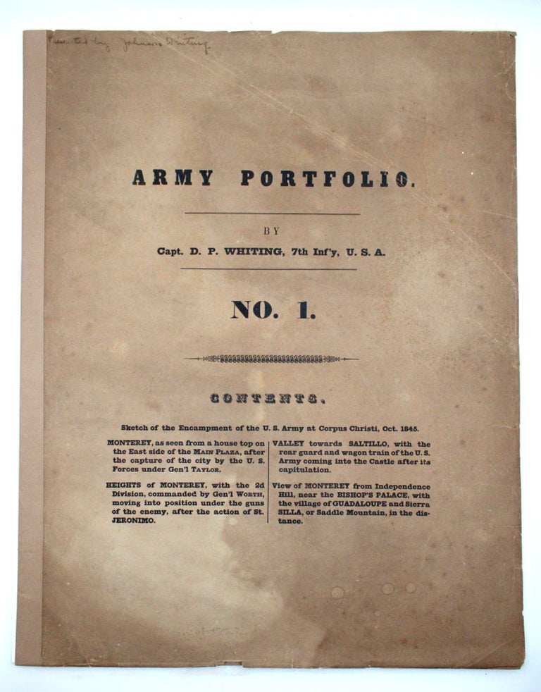 Army Portfolio. By Capt. D. P. Whiting, 7th Inf'y, U.S.A. No. 1 [wrapper title, all published]