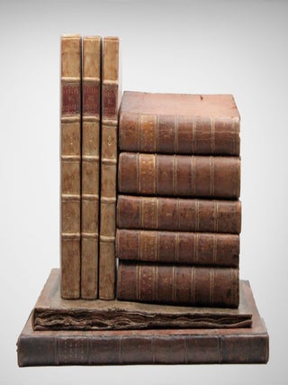 Item #367088 [Complete set of first editions of the three voyages of Captain Cook, including the...