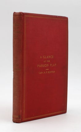 Item #367144 A Glance at The “Passion Play”. Richard Burton