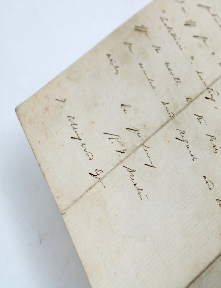 Autograph Letter, signed (“R.F. Burton”), to J. Frederick Collingwood, dated 17 August 1876, deploring the state of the Anthropological Institute