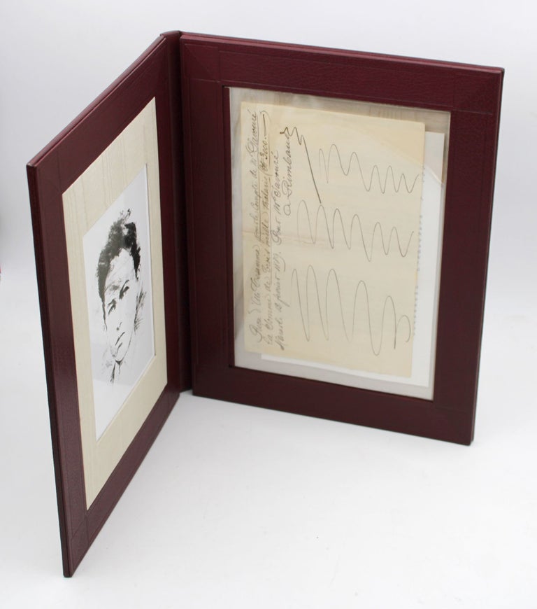 Autograph Document, signed (“A. Rimbaud”), receipt for 3,000 Thalers from Ato Tesamma for the... (4/7)