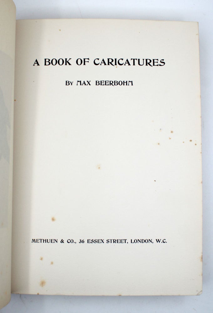 A Book of Caricatures