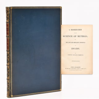 Item #367235 A Dissertation on the Science of Method. Samuel Taylor Coleridge