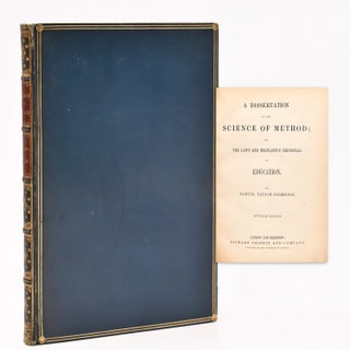 Item #367235 A Dissertation on the Science of Method. Samuel Taylor Coleridge