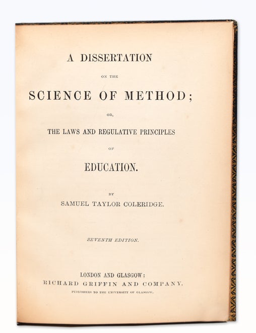 A Dissertation on the Science of Method