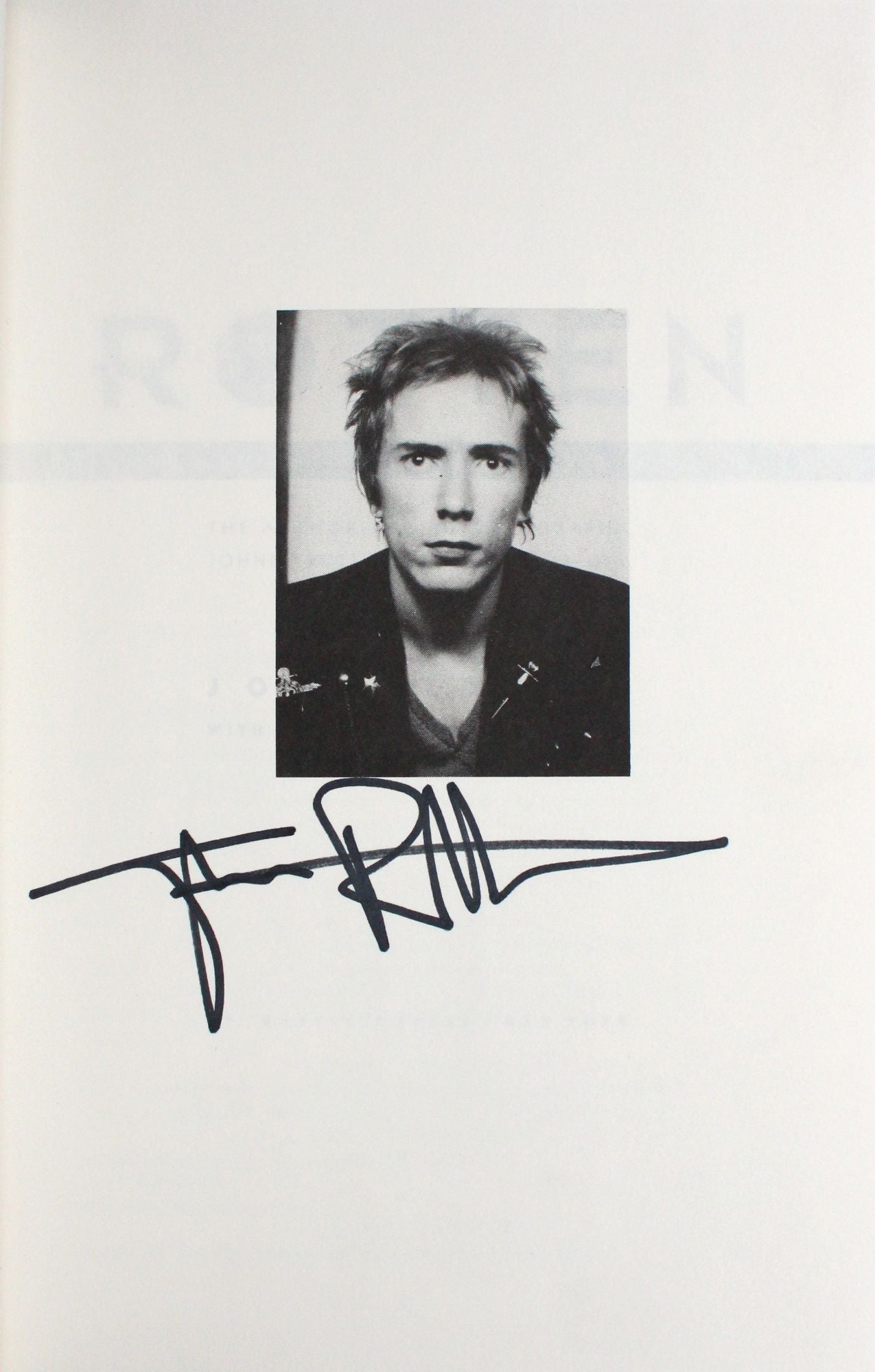 Rotten. No Irish, No Blacks, No Dogs. The Authorized Autobiography. Johnny  Rotten of the Sex Pistols by John Lydon, Keith and Kent Zimmerman, Keith,  ...