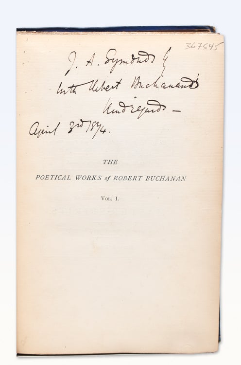 The Poetical Works of Robert Buchanan