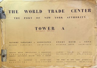 Item #367586 Blueprints for the World Trade Center. YAMASAKI, EMERY ROTH, SONS, Minoru