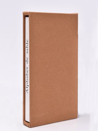 Item #367757 ALPHABET DE SABLE [de] Venus Khoury-Ghata/ Matta. (Accompagne d'une...