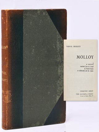Item #367944 Molloy. A novel translated from the French by Patrick Bowles in collaboration with...