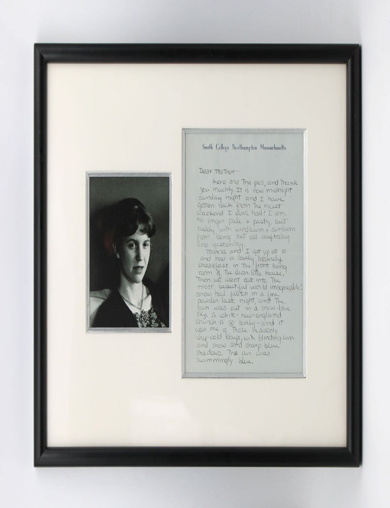 Autograph Letter, Signed, "Your happy girl, Sylvia," to "Dear Mother"