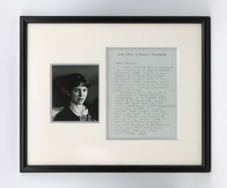 Item #368228 Autograph Letter, Signed, "Your happy girl, Sylvia," to "Dear...