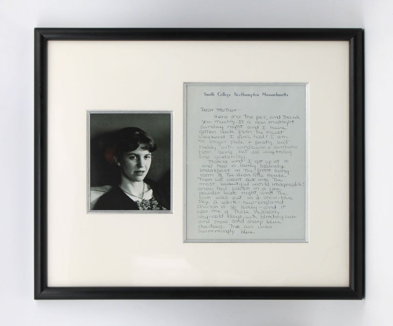 Autograph Letter, Signed, "Your happy girl, Sylvia," to "Dear Mother"