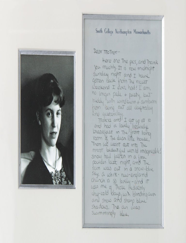 Autograph Letter, Signed, "Your happy girl, Sylvia," to "Dear Mother"