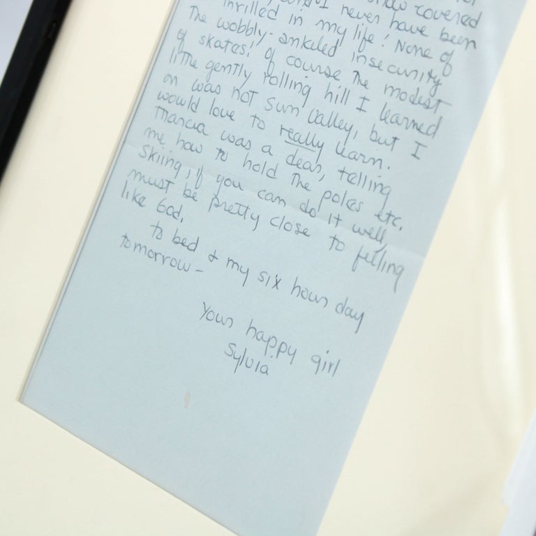 Autograph Letter, Signed, "Your happy girl, Sylvia," to "Dear Mother"