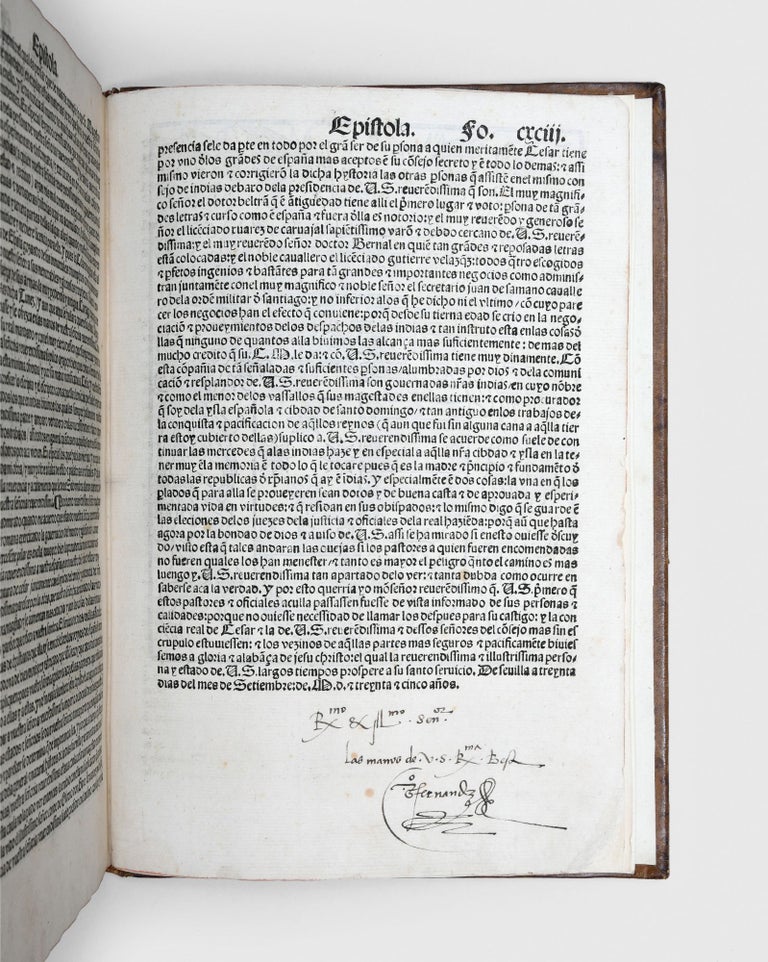 La Historia General de las Indias