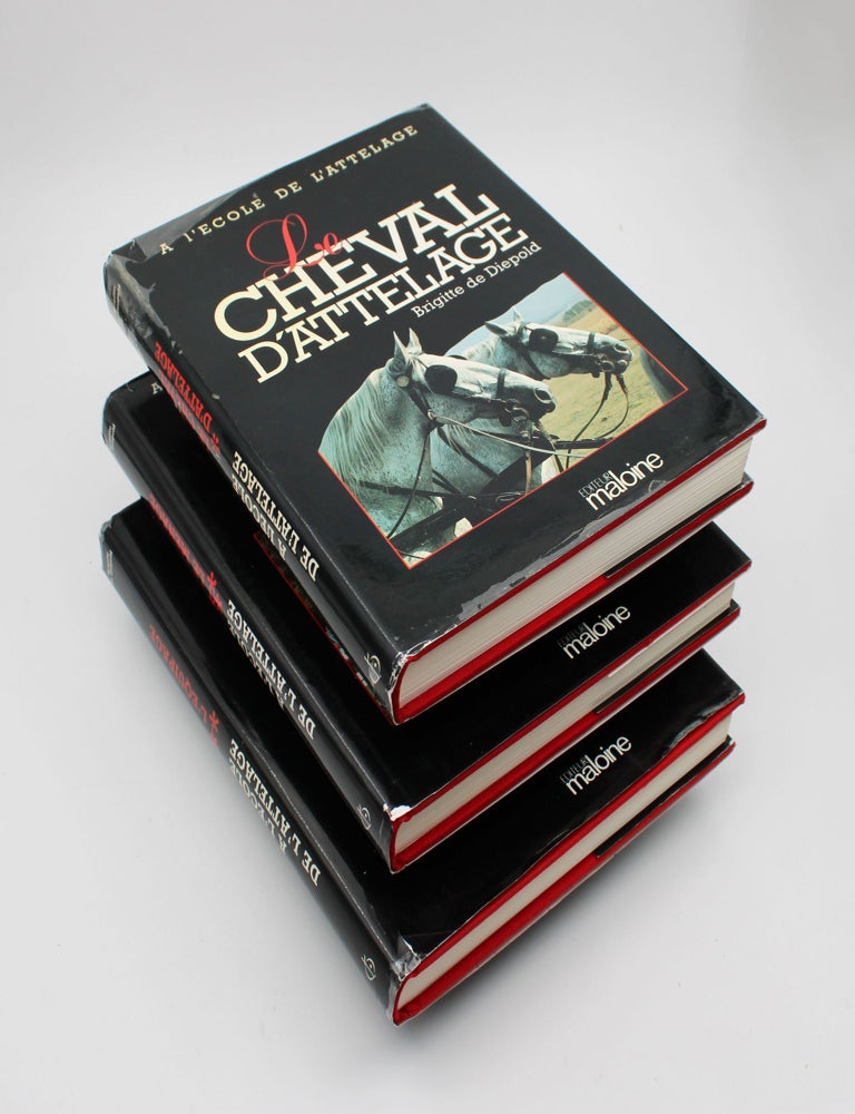 A l&rsquo;&Eacute;cole de l&rsquo;Attelage. [1] Le Cheval de l&rsquo;Attelage. [2] Le M&eacute;nage [3] L&rsquo;Equipage