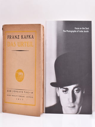 Item #369450 Das Urteil, eine Geschichte. Franz Kafka