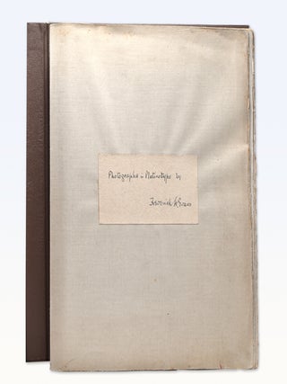 Item #369709 An Album of Photographs in Platinotype. comprising 47 reproductions of drawings by...