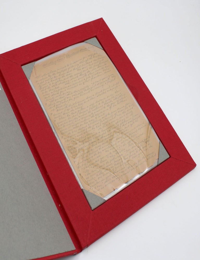 Autograph Manuscript Signed of his short story “Whistling Sam’s Christmas Stocking," later published in revised form as “Whistling Dick’s Christmas Stocking”
