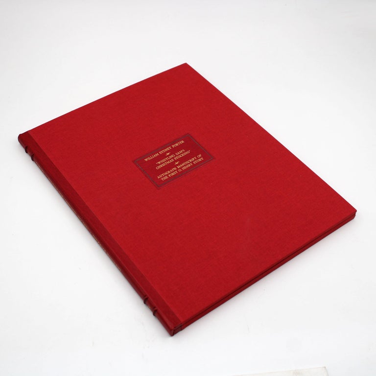 Autograph Manuscript Signed of his short story “Whistling Sam’s Christmas Stocking," later published in revised form as “Whistling Dick’s Christmas Stocking”