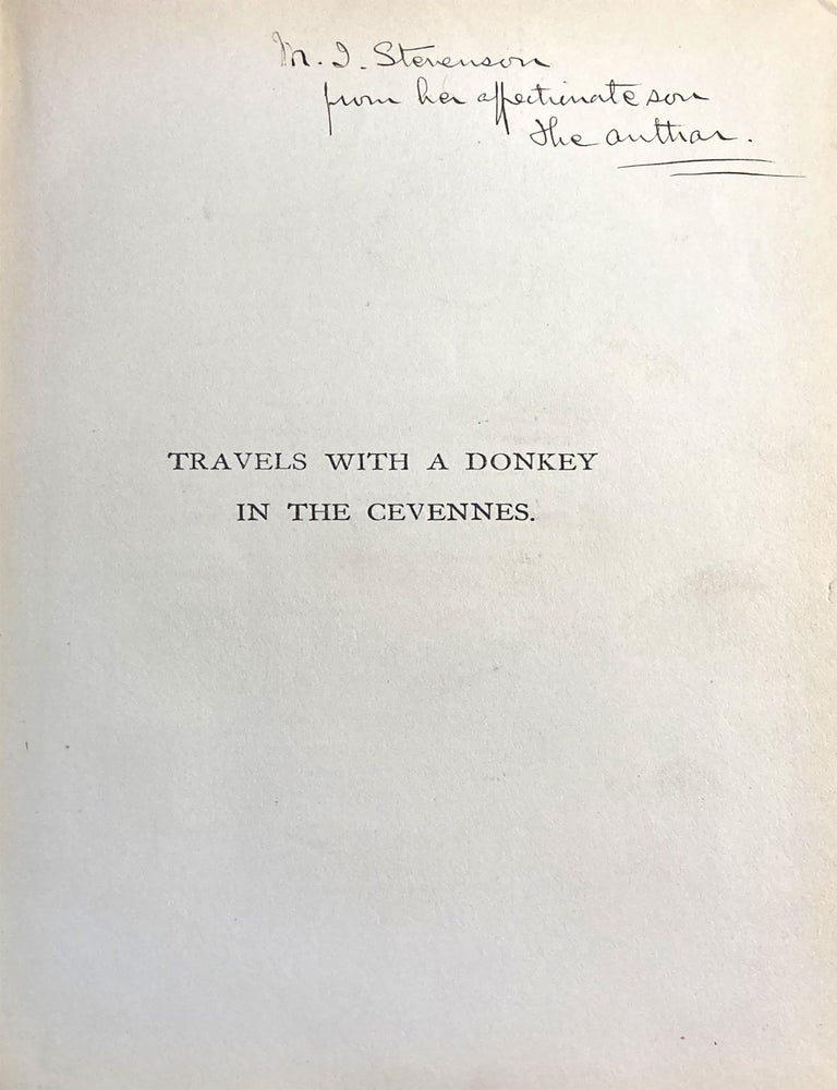 Travels with a Donkey in the Cevennes