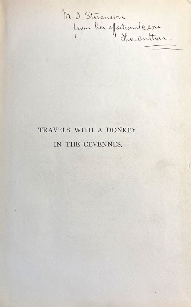 Travels with a Donkey in the Cevennes