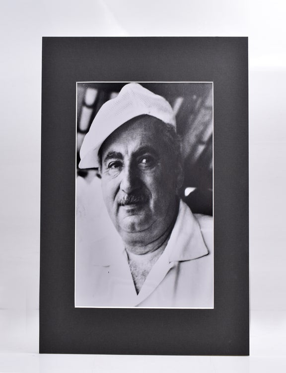 Photograph of Jorge Amado (1912-2001) with cap