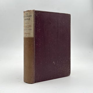 Item #370036 The Waverley Novels. Vol. 1. Waverley. Thomas Hardy, Walter Scott