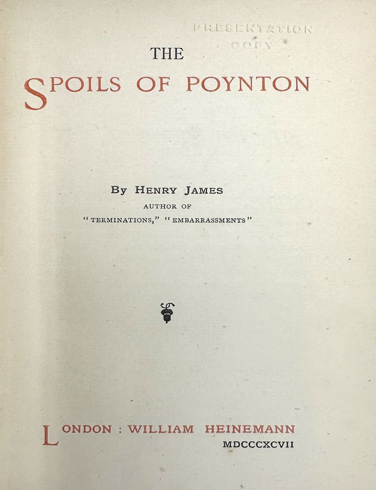 The Spoils of Poynton