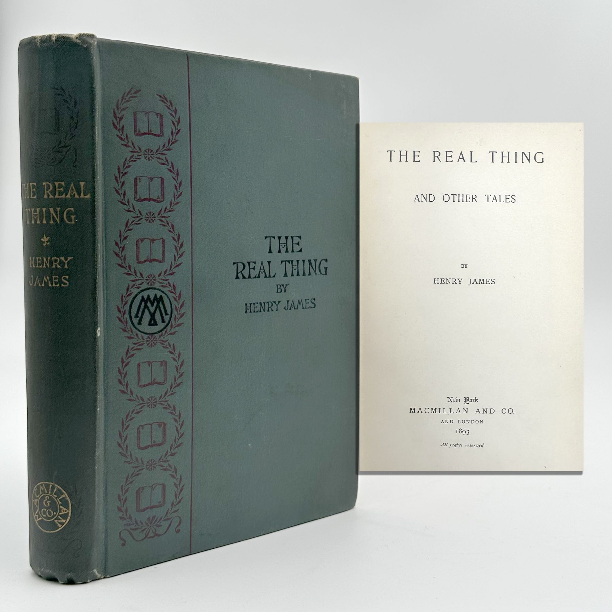 The Real Thing - Henry James - First edition