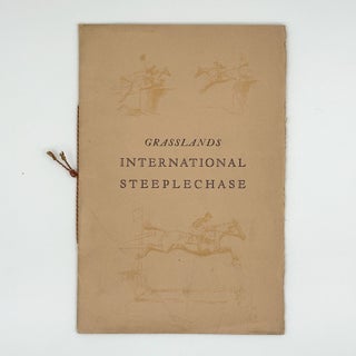 Item #370154 Grasslands International Steeplechase. Derrydale Press, Paul Brown