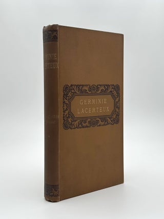 Item #370207 Germinie Lacerteux. Thomas Hardy, Edmund Goncourt, Jules de