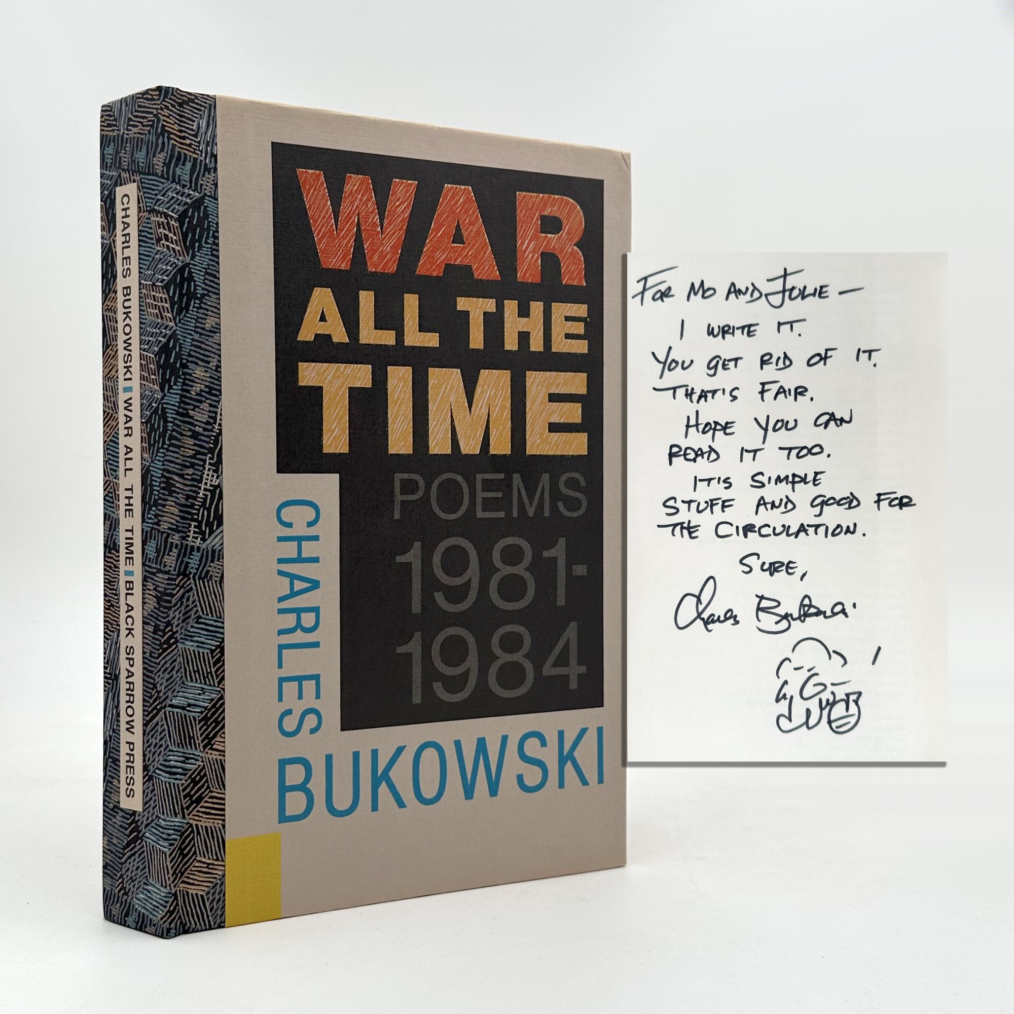 War All the Time - Charles Bukowski - First edition, limited issue, one ...
