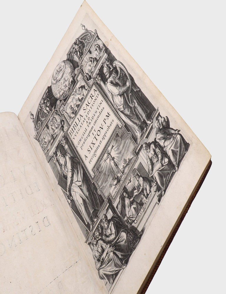 Biblia sacra vulgatae editionis tribus tomus distincta
