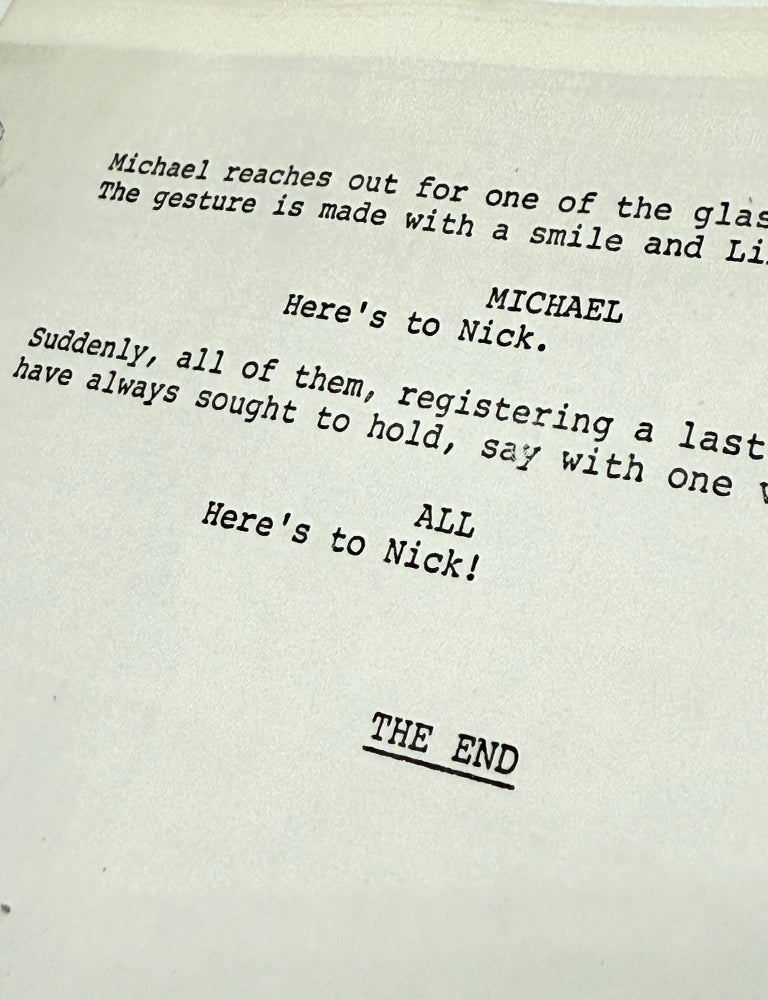 The Deer Hunter. An Original Screenplay. Fourth Draft