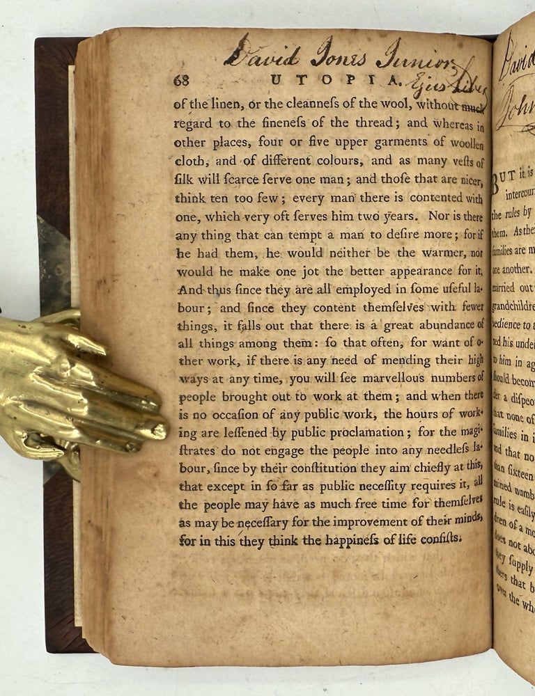 Utopia: or, The Happy Republic; A Philosophical Romance, in two books (2/4)