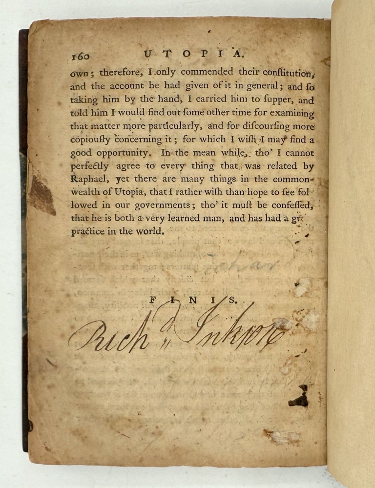 Utopia: or, The Happy Republic; A Philosophical Romance, in two books (4/4)
