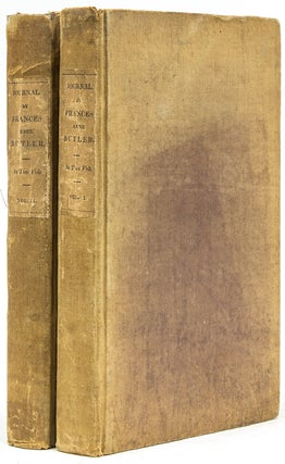 Item #37132 Journal. In Two Volumes. Frances Anne Butler
