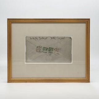 Item #371699 Autograph Envelope, signed (“Dr Kafka”), addressed to Rudolf Fuchs, Wien I,...