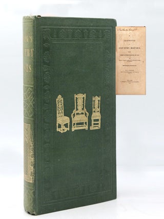 Item #371795 The Architecture of Country Houses; including Designs for Cottages, Farm Houses and...